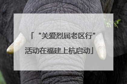 “关爱烈属老区行”活动在福建上杭启动