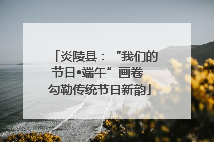 炎陵县：“我们的节日•端午”画卷 勾勒传统节日新韵