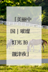 美丽中国｜璀璨灯光 扮靓津夜