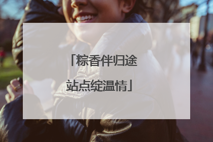 粽香伴归途 站点绽温情