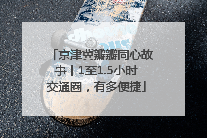 京津冀瓣瓣同心故事丨1至1.5小时交通圈，有多便捷