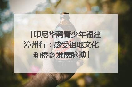 印尼华裔青少年福建漳州行：感受祖地文化和侨乡发展脉搏