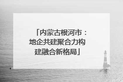 内蒙古根河市：地企共建聚合力构建融合新格局