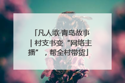 凡人歌·青岛故事｜村支书变“网络主播”，帮全村带货