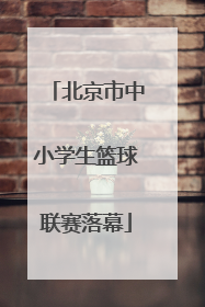 北京市中小学生篮球联赛落幕