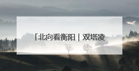 北向看衡阳｜双塔凌云！衡阳首家超五星级酒店明年6月开业