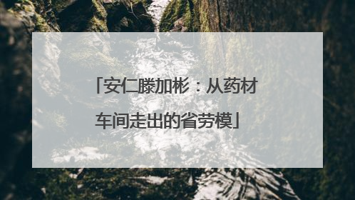安仁滕加彬：从药材车间走出的省劳模