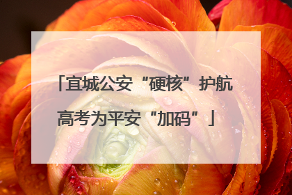 宜城公安“硬核”护航高考为平安“加码”