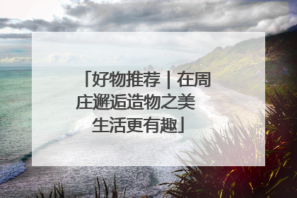 好物推荐｜在周庄邂逅造物之美 生活更有趣