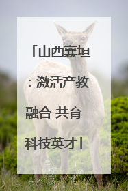 山西襄垣：激活产教融合 共育科技英才