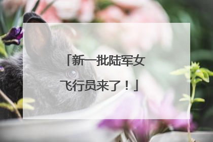 新一批陆军女飞行员来了！