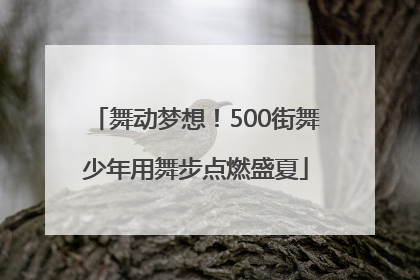 舞动梦想！500街舞少年用舞步点燃盛夏