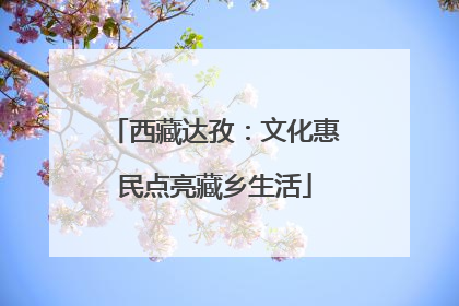 西藏达孜：文化惠民点亮藏乡生活