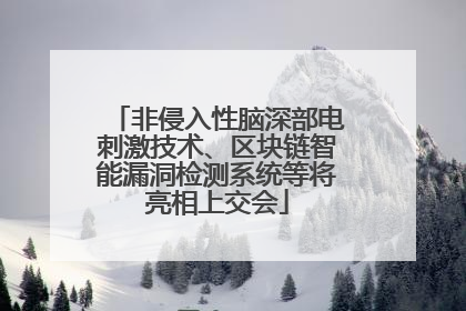 非侵入性脑深部电刺激技术、区块链智能漏洞检测系统等将亮相上交会