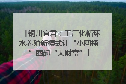 铜川宜君：工厂化循环水养殖新模式让“小圆桶”圈起“大财富”