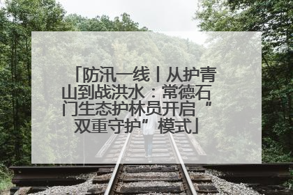 防汛一线丨从护青山到战洪水：常德石门生态护林员开启“双重守护”模式