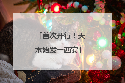首次开行！天水始发→西安