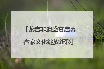 龙岩非遗盛宴启幕 客家文化绽放新彩