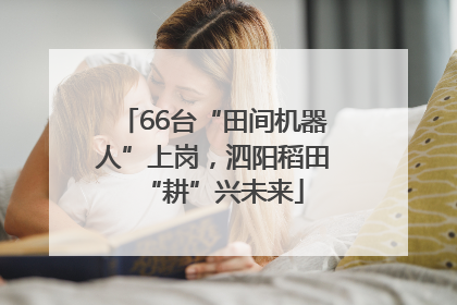 66台“田间机器人”上岗，泗阳稻田“耕”兴未来