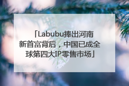 Labubu捧出河南新首富背后，中国已成全球第四大IP零售市场